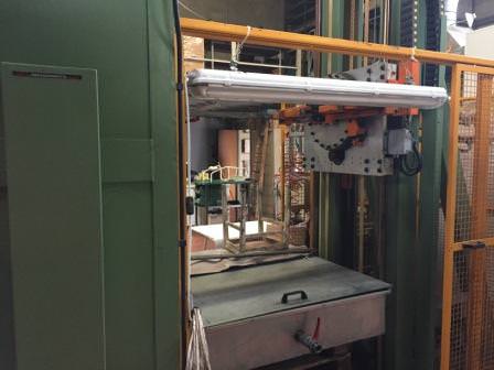 M*T FORNI INDUSTRIALI SRL FORNO DI PLASTIFICAZIONE A GAS  2000